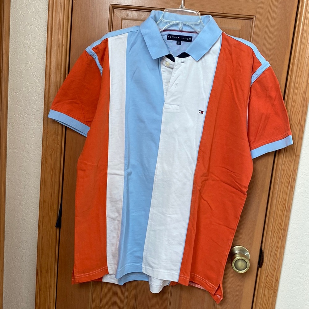 Tommy Hilfiger Poli dress shirt colorblock